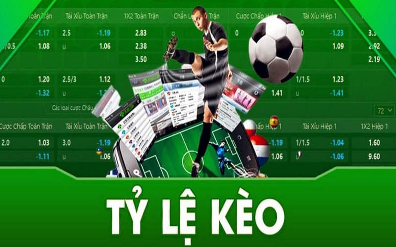 tỷ lệ kèo bóng đá trực tuyến